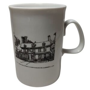 Town Of Bladensburg Georgia Mug Coffee Cup‎ Black White Bostwick Lot Fifty Two